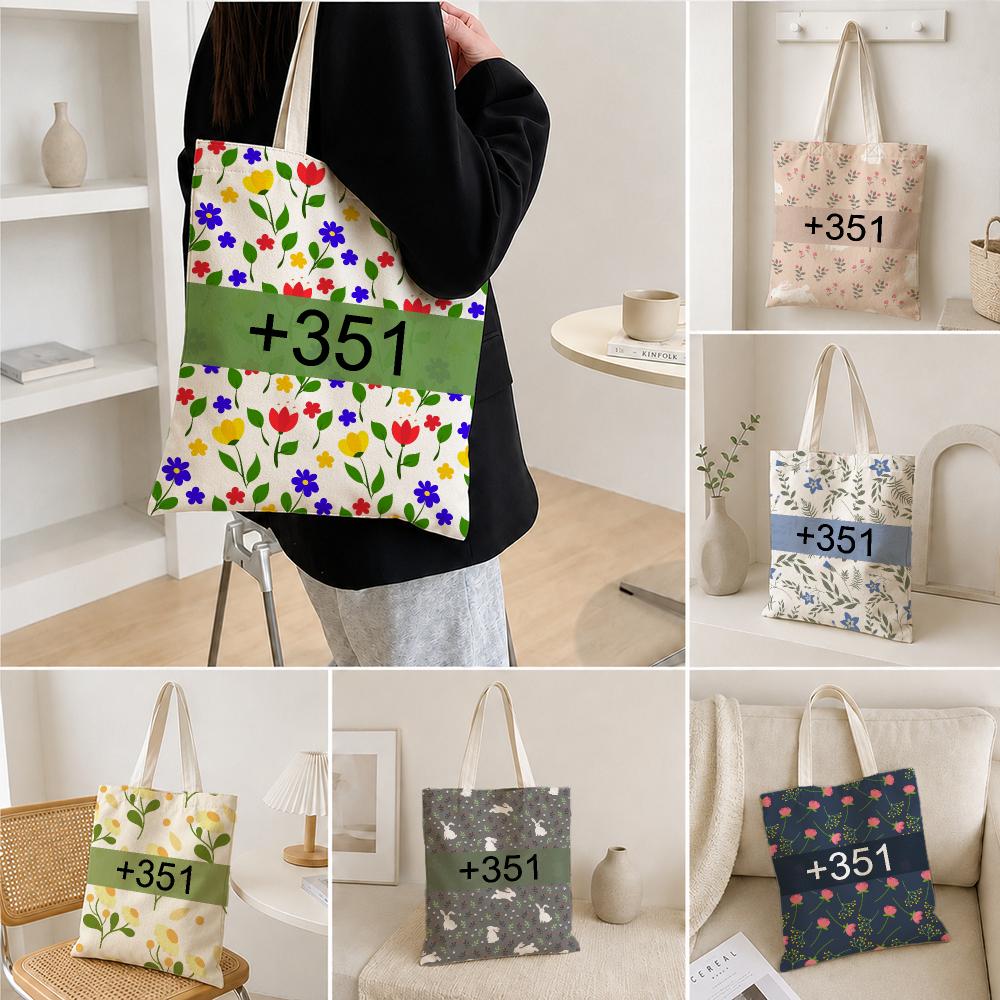 Streetwear Brand Bag - Sac fourre-tout en toile à imprimé