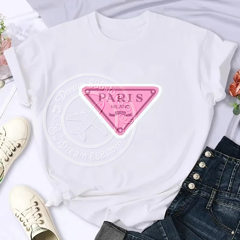 Streetwear Brand In Paris - T-shirt graphique Paris Milano pour femmes,