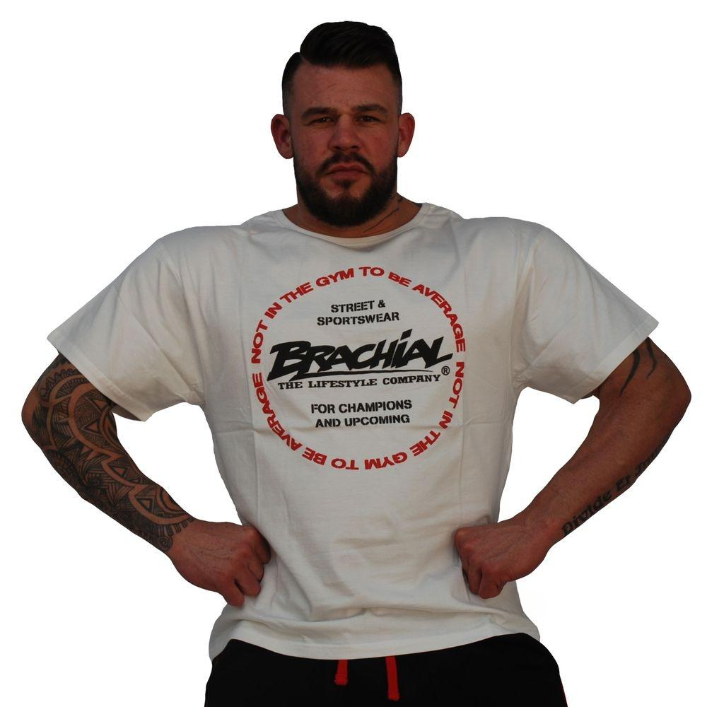 Streetwear Gym Brand - T-shirt tendance de marque Style White