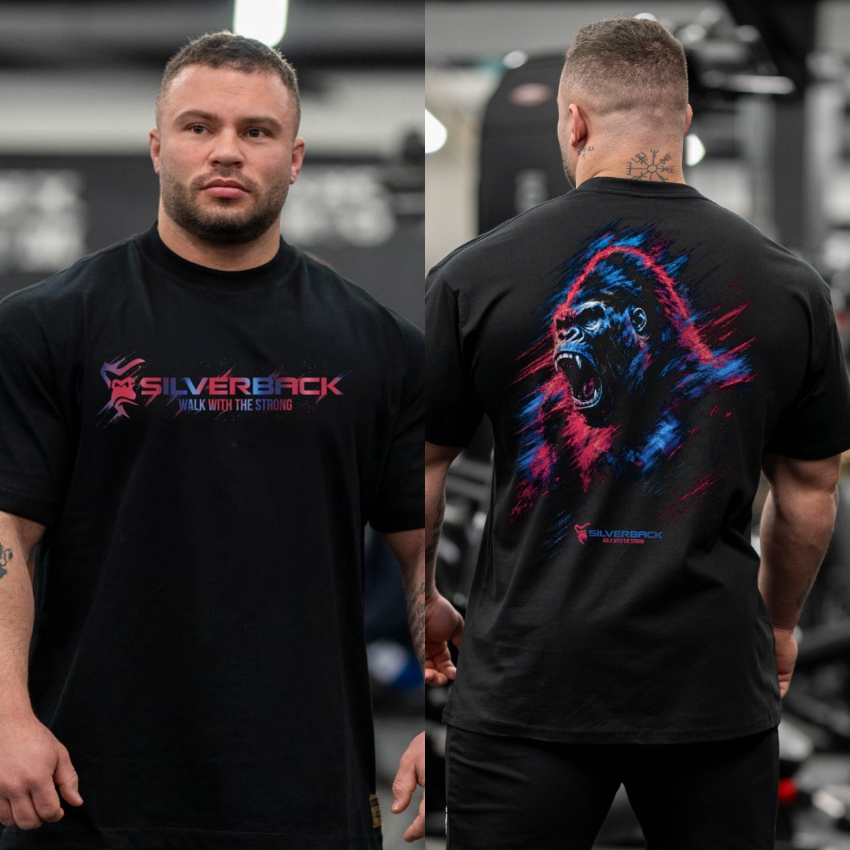 Streetwear Gym Brand - T-shirt graphique tendance de la marque