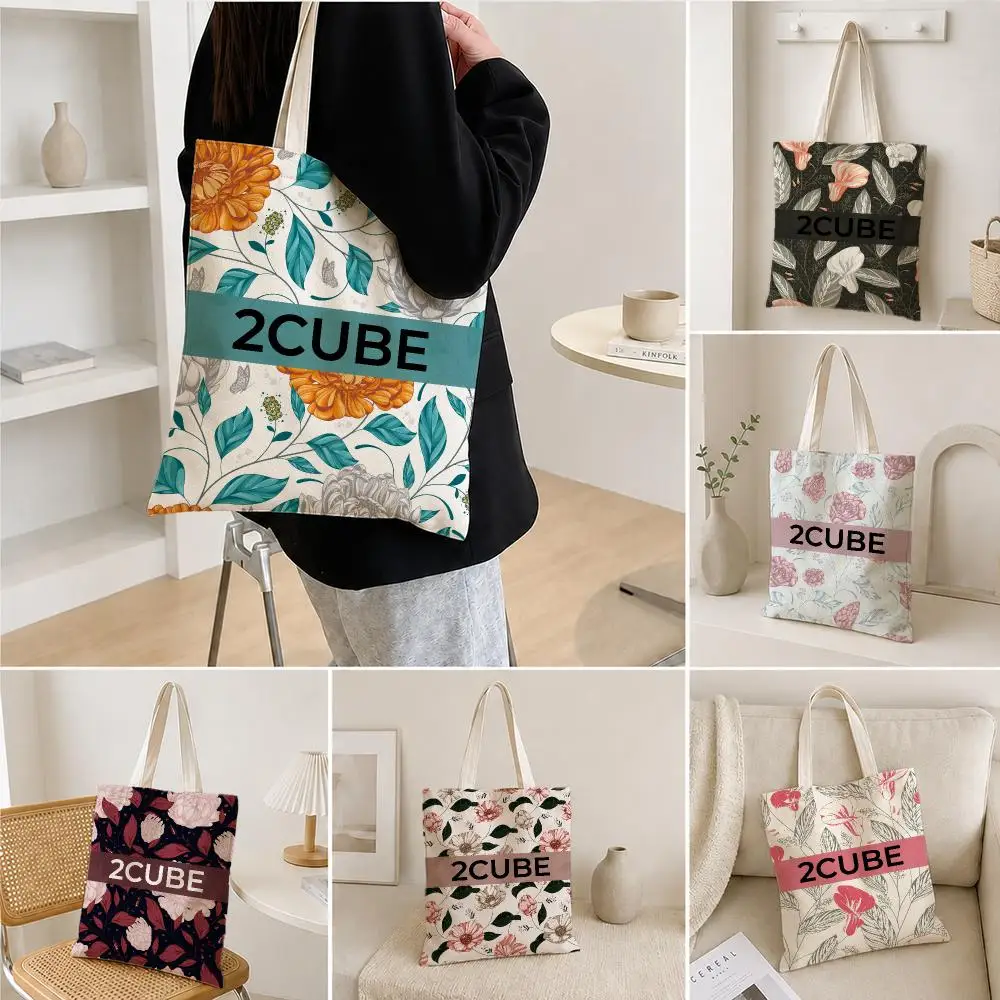 Streetwear Brand Bag - Sac fourre-tout en toile à motifs