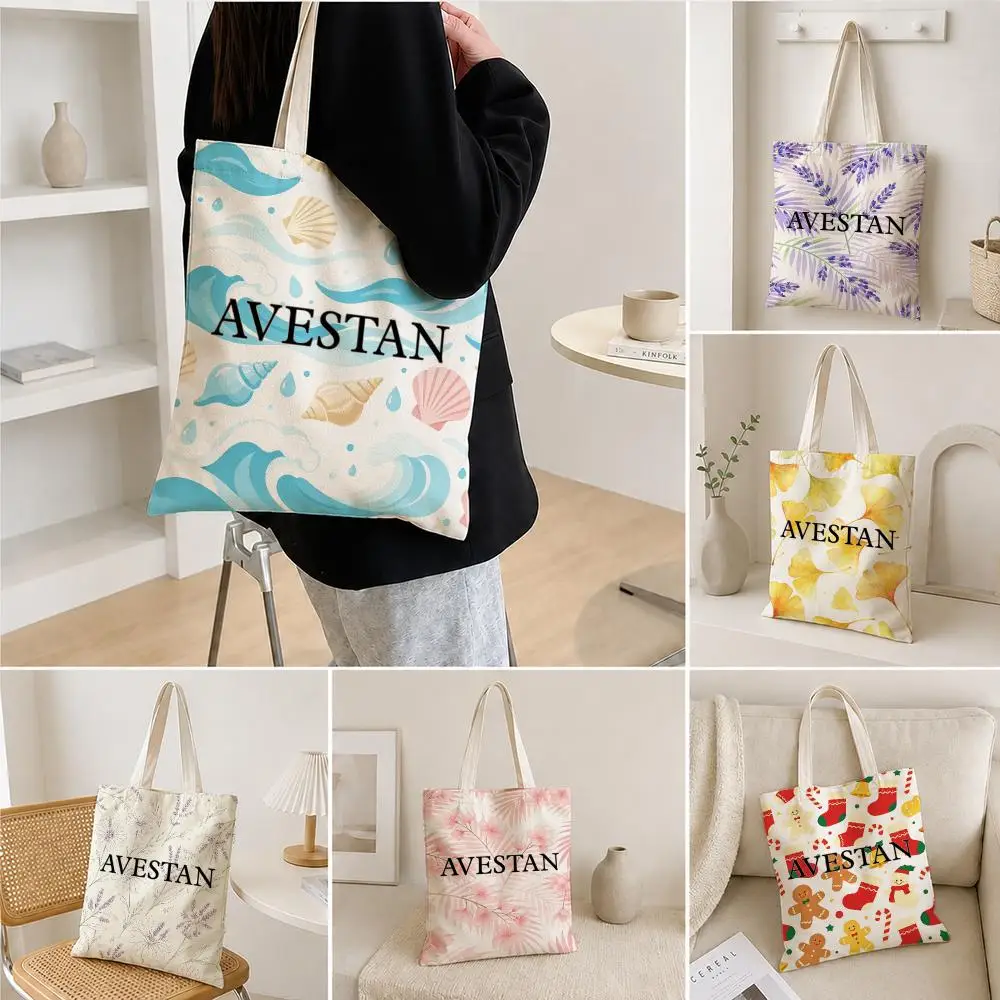 Streetwear Brand Bag - Sac fourre-tout en toile à imprimé
