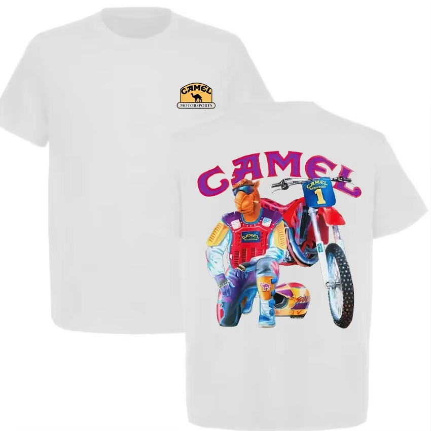 T-Shirt blanc Vintage Camel Of - Off White Streetwear Brand avis et prix
