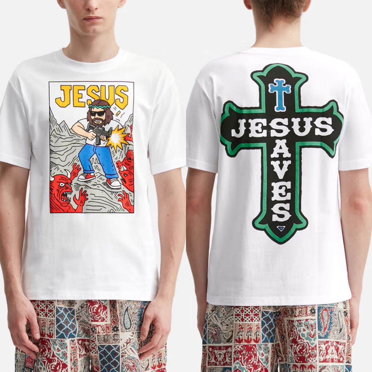 T-shirt en coton avec image gr - Streetwear Brand In Paris avis et prix
