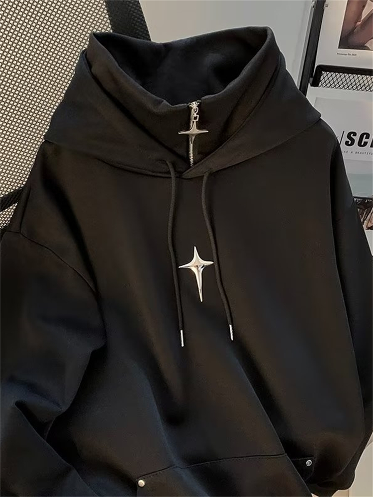 Sweat à capuche col montant ho - Streetwear Brand Hoodie avis et prix
