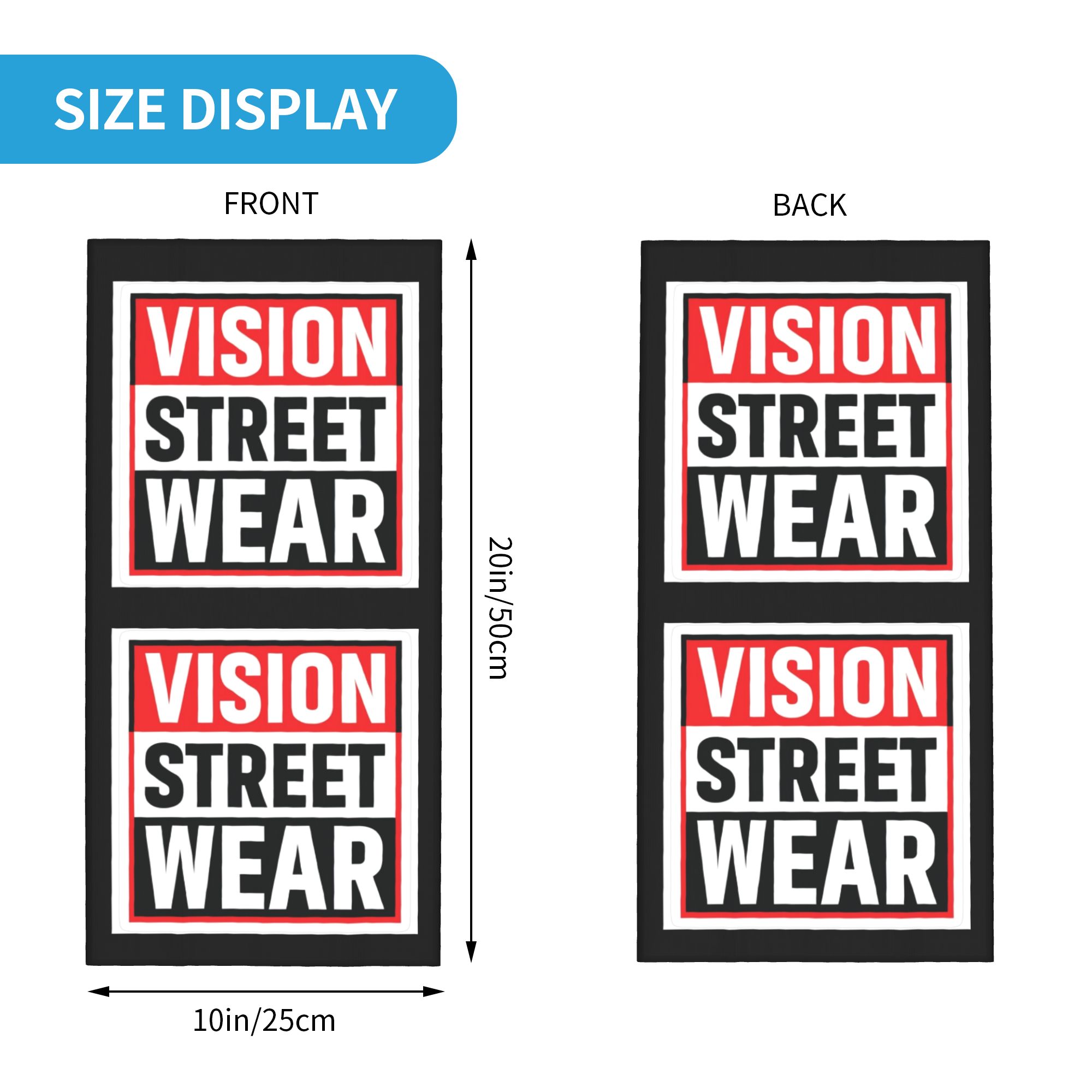 Cache-cou personnalisé Custom  - Vision Streetwear Brand avis et prix