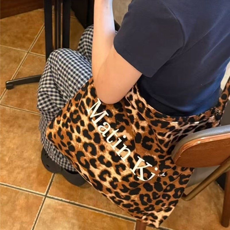Sac en toile à imprimé léopard - Streetwear Brand Bag avis et prix