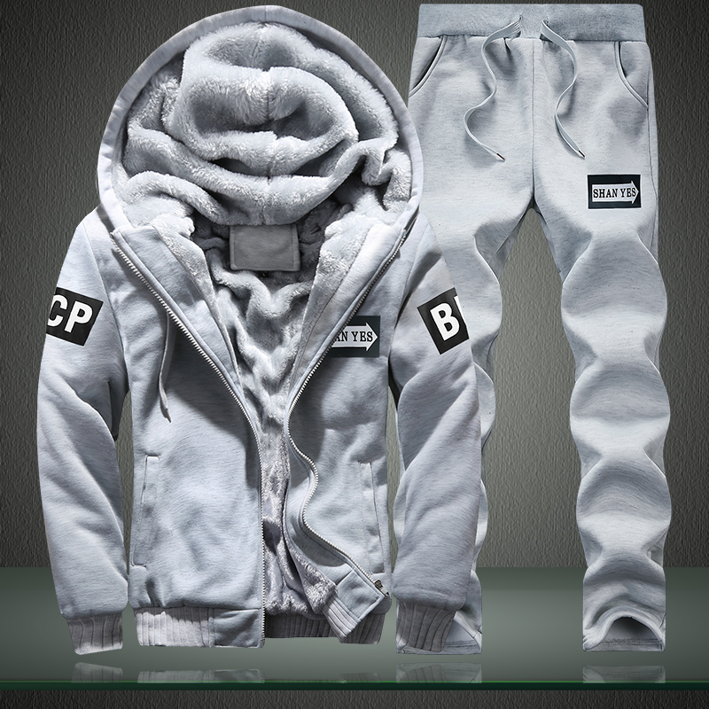 Nouveau polaire hommes ensembl - Streetwear Brand Hoodie avis et prix