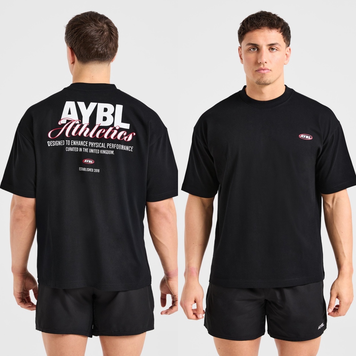 T-shirt graphique en coton uni - Streetwear Gym Brand avis et prix